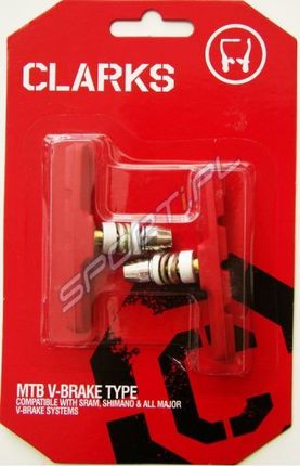 Clark'S Klocki Ham. Clark`S 70 Mm Czerwone Mtb-Cp-511