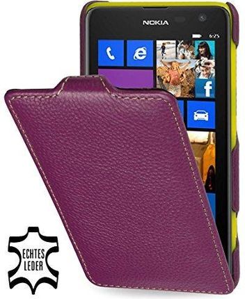 Stilgut Ultraslim Etui Z Prawdziwej Skóry Do Nokia Lumia 625 Fioletowe