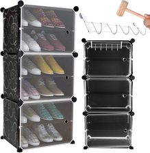 Zdjęcie Półka na Buty Organizer Regał Szafka 6 Półek Moduł RUHHY - Mikołów