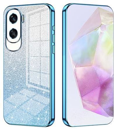 SEAHAI Cover Per Honor 90 5G, Glassato Traslucido Dura PC Protettiva Custodia Silicone Tpu 1022306