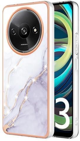 SEAHAI Cover Per Xiaomi Redmi A1/A2/A1+/A2+ Con Protezione Fotocamera Scorrevole – Custodia Militare Antiurto Con Anello Supporto Magnetico (Oro)