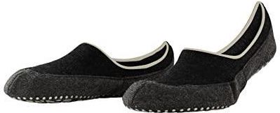 FALKE Cosyshoe Invisible W Calze Da Casa In Lana Merino | Suola In Gomma Antiscivolo Grigio
