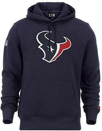 New Era Męska bluza z kapturem Houston Texans Hoodie niebieski niebieski m