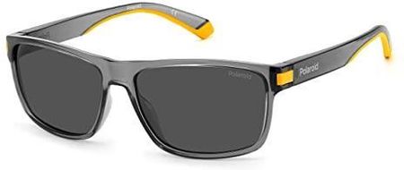 Polaroid Mężczyźni 2121/S Okulary Przeciwsłoneczne, Xyo/M9 Grey Yellow, 58mm