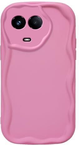 Custodia XINYEXIN Per Realme C35 In Silicone Morbido - Cover Antiurto Con Motivo Carino E Bordo Dritto - Lavender