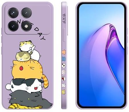 XINYEXIN Coque Pour Xiaomi Poco X6 Pro 5G Filles Femme Floral