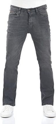 riverso Męskie spodnie jeansowe RIVFalko Bootcut spodnie dżinsowe basic bawełna denim stretch czarny niebieski szary w29 w30 w31 w32 w33 w34 w36 w38,