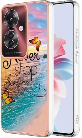 COMAKU Case For Oppo Reno 12 FS 5G/Reno 12F 4G/5G Ultra-Thin Premium PU