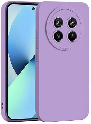 SEAHAI Cover Per Realme 8i, Custodia In Vetro Temperato Sfumato Viola, Paraurti In TPU Morbido, Antiurto - 2