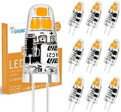 I-Shunfa Pakiet 10 Żarówek Led Warmwhite 12V Żarówki Zamiennik 15W ...