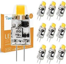 I-Shunfa Pakiet 10 Żarówek Led Warmwhite 12V Żarówki Zamiennik 15W ...