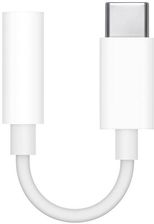 Apple przejściówka z USB-C na gniazdo słuchawkowe 3,5 mm - biały (MW2Q3ZM/A)