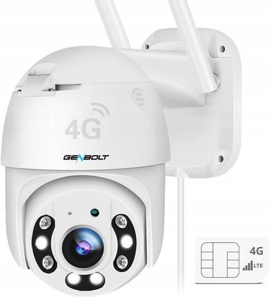 Genbolt GB213-4G LTE防犯カメラ 新品 Kamera przemysłowa Genbolt 3G/4G Lte Zewnętrzna Kamera