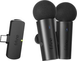 FIFINE M8 mikrofony bezprzewodowe 2.4GHZ mikroporty