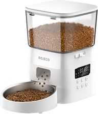 Inteligentny dozownik karmy Rojeco 2L Pet Feeder Button Version biały