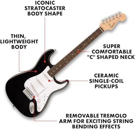 Squier by Fender Debut Collection Stratocaster Electric