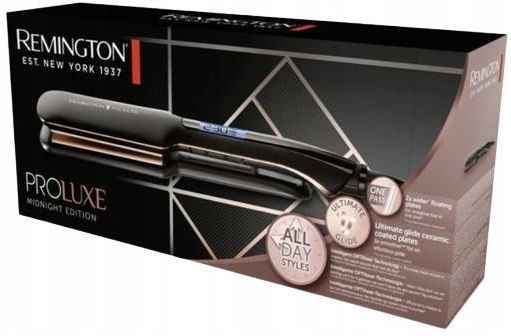 фото Стайлер (випрямляч) Remington PROluxe Midnight Wide Plate Straightener S9150B