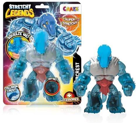 CRAZE Stretchy Legends Mini - Minis Double Pack Of Two Collectible Stretchy Figures For Children, There Are 24 Different Models