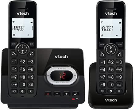 VTECH CS2051 Z Dwiema Słuchawkami Czarny