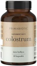 Zdjęcie Primabiotic COLOSTRUM 60kapsułek Siara Bydlęca Odporność Kapsułki - Glinojeck