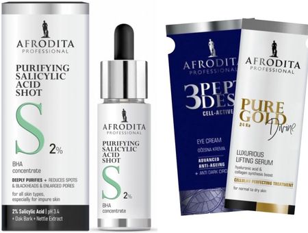 Afrodita Purifying Salicylic Acid Shot + 2 Próbki