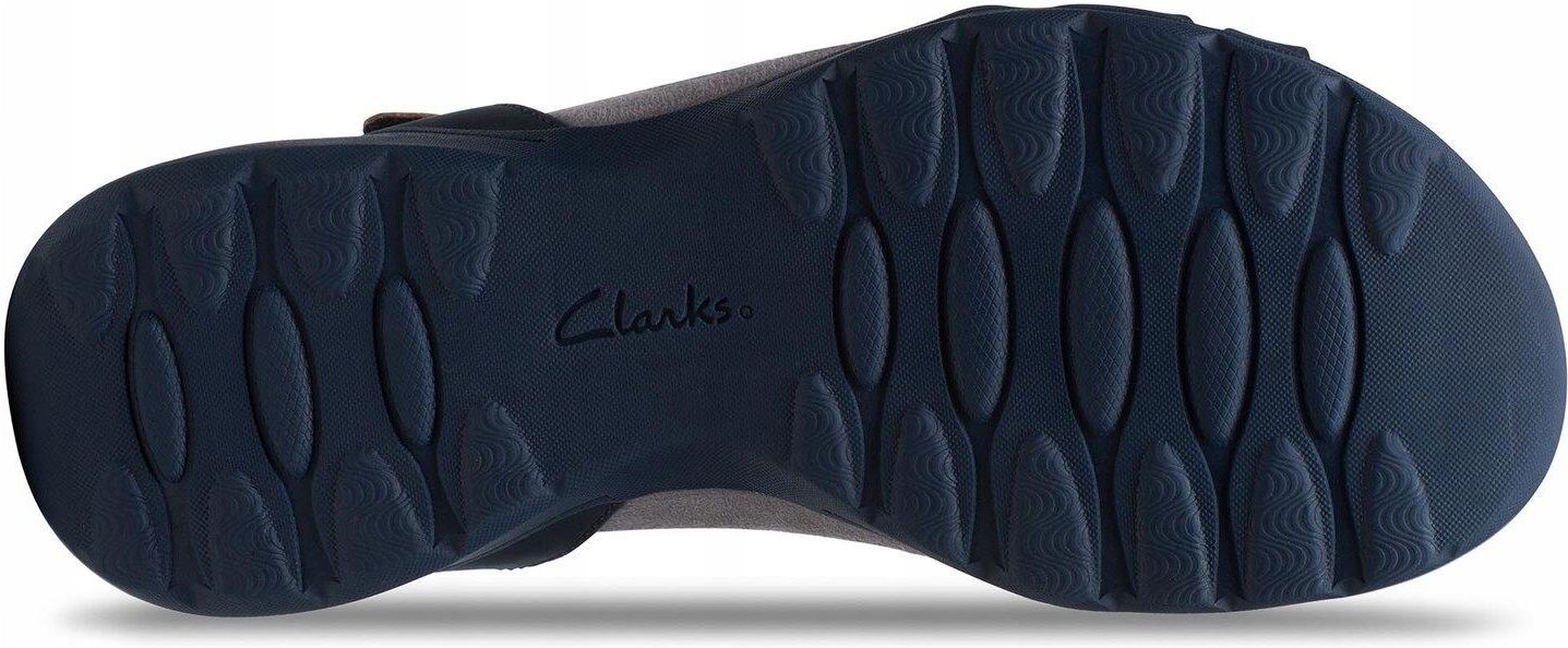Clarks Amanda Tealite Sport sandalen, rood nubuck, 41,5 EU, Red