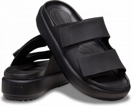 Damskie Lekkie Buty Klapki Crocs Brooklyn Luxe 209586 Sandal 38-39