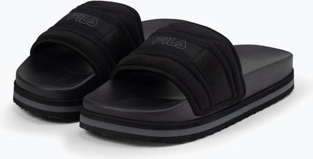 Klapki damskie FILA Morro Bay Zeppa Lounge black/black | WYSYŁKA W 24H | 30 DNI NA ZWROT