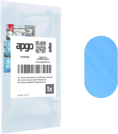 Apgo 1X Szkło Hybrydowe Na Aparat Obiektyw Kamerę 9H Do Samsung Galaxy A10S - Hybrid Camera Lens Protector