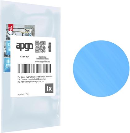 Apgo 1X Szkło Hybrydowe Na Aparat Obiektyw Kamerę 9H Do Apple Ipad Air 13 6 Gen. 2024 - Hybrid Camera Lens Protector