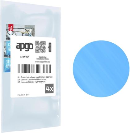 Apgo 4X Szkło Hybrydowe Na Aparat Obiektyw Kamerę 9H Do Apple Ipad Air 11 6 Gen. 2024 - Hybrid Camera Lens Protector