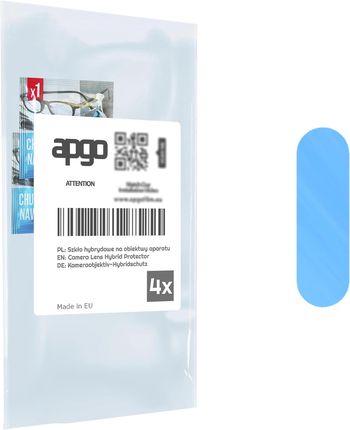 Apgo 4X Szkło Hybrydowe Na Aparat Obiektyw Kamerę 9H Do Huawei Y6P - Hybrid Camera Lens Protector