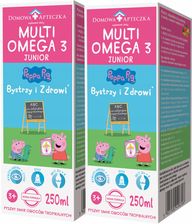 Domowa Apteczka Tran Multi Omega 3 Junior Epa I Dha  Zestaw 2x250ml