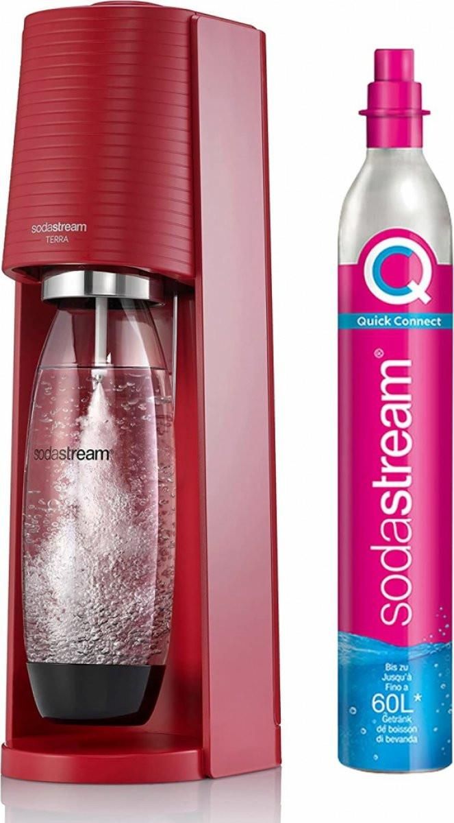 sodastream TERRA 赤 レッド Sodastream Terra Red - Saturatory - Opinie i ceny na Ceneo.pl
