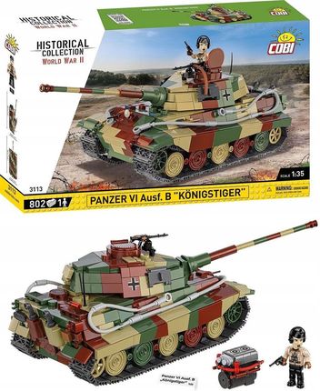 Cobi Historical Collection Panzer Vi Ausf. B Knigstiger