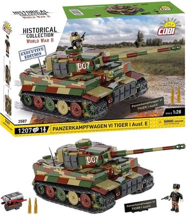 Cobi Klocki 2587 Czołg Panzerkampfwagen Vi Tiger I Ausf. Executive Edition Hc Ww2 1207El.