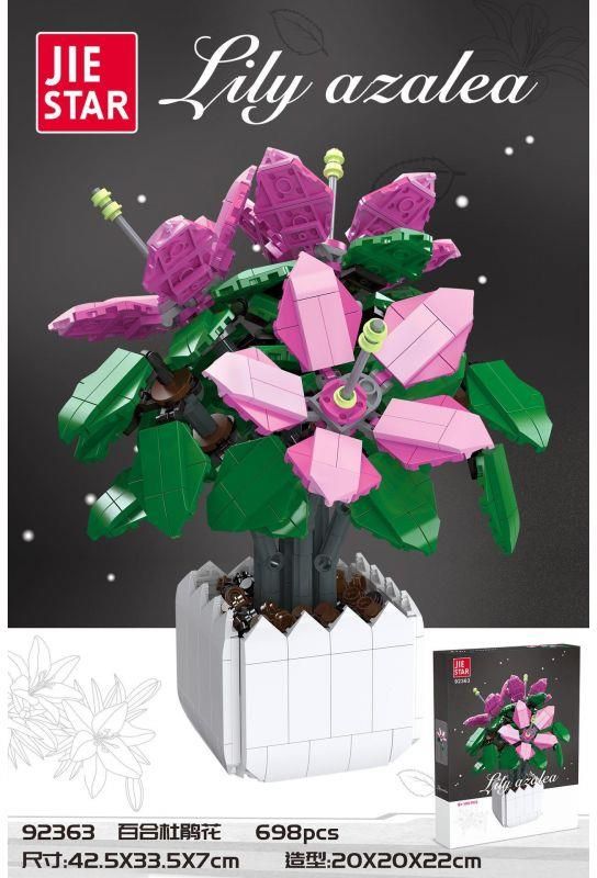 Coil Klocki Kwiaty Lilie Azalie W Doniczce 698El. - ceny i opinie