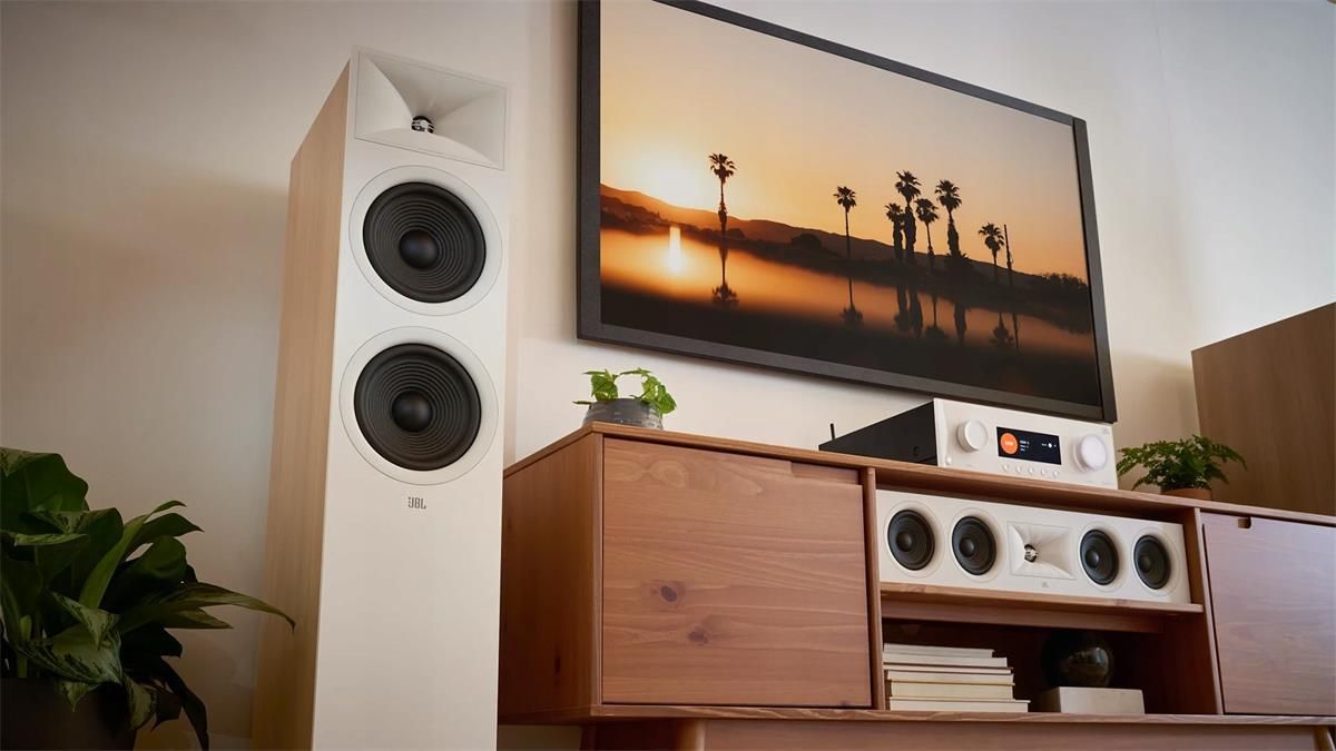 фото Акустична колонка центрального каналу JBL Stage 245C White (JBL245CWHT)