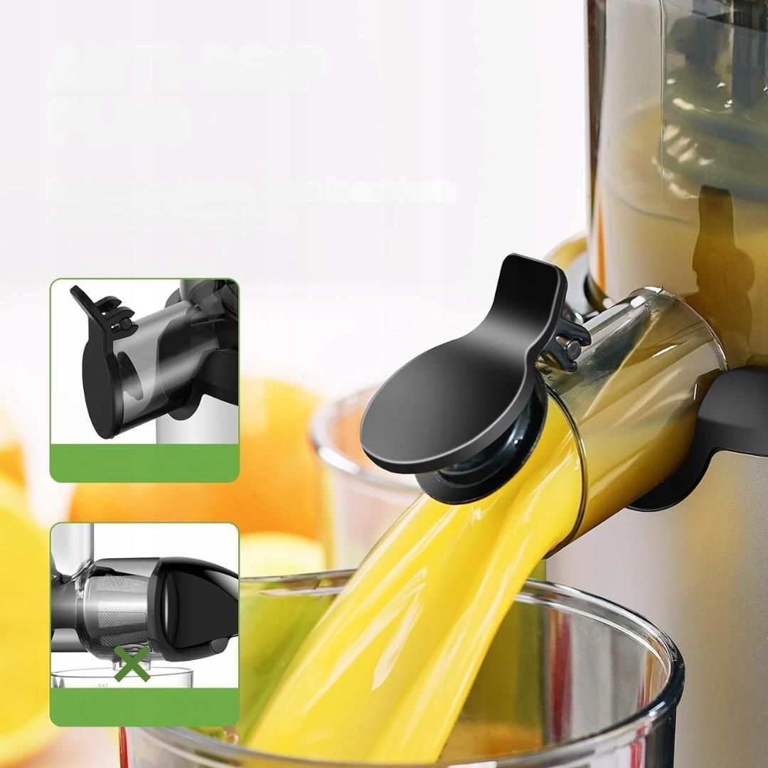 фото Соковитискач центробіжний Amzchef SJ033 Inox