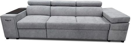 Sofa Infinity IX relax z pufą funkcja spania, barek