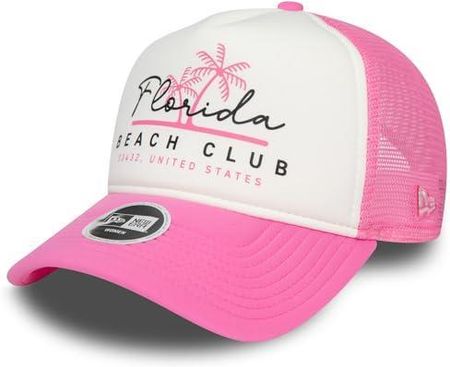 New Era Florida Beach Clup damska czapka z daszkiem, Rosa, jeden rozmiar