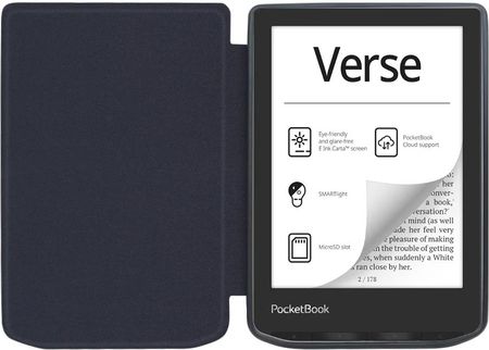 Etui Pocketbook Verse 629/Verse Pro 634 silikonowy tył Kolor: brązowy - zdjęcie 4