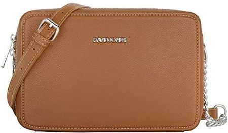 David jones - Damska Torba na Ramię Kwadratowa - Mała Torebka łańcuszek Skórzana PU - Crossbody Messenger Bag - Torba Wieczorowa Clutch - Modna Elegan