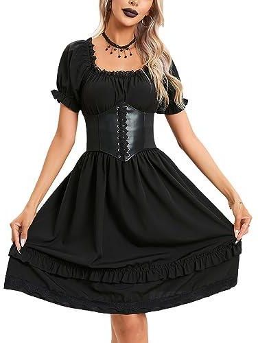 Sukienka gotycka typu uniform
