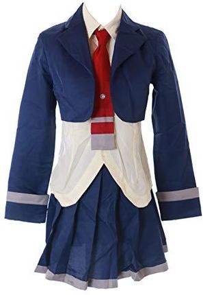 Kawaii-Story MN-75 Armed Girl's Busou Shoujo Machiavellism Kirukiru AMOU Anime Japan mundurek szkolny garnitur 4-częściowy. Zestaw karnawałowy kostium