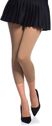 Romartex Damskie legginsy z mikrofibry Capri 60 DEN, Latte, M/L