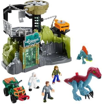 Fisher-Price Imaginext Jurassic World Laboratorium Dinozaurów Zestaw Hpt69