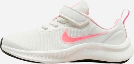 Nike Buty sportowe dziecięce dla dziewczynki Star Runner DQ0661-100 Białe