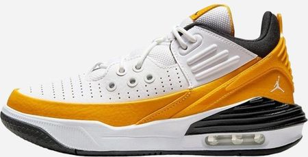 Nike Buty sportowe chłopięce Jordan Max Aura DZ4352-701 Biały/Pomarańczowy