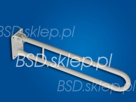 BSD Uchwyt Uchylny WC 60cm UUWC - 6 B25 malowany proszkowo na kolor biały fi25